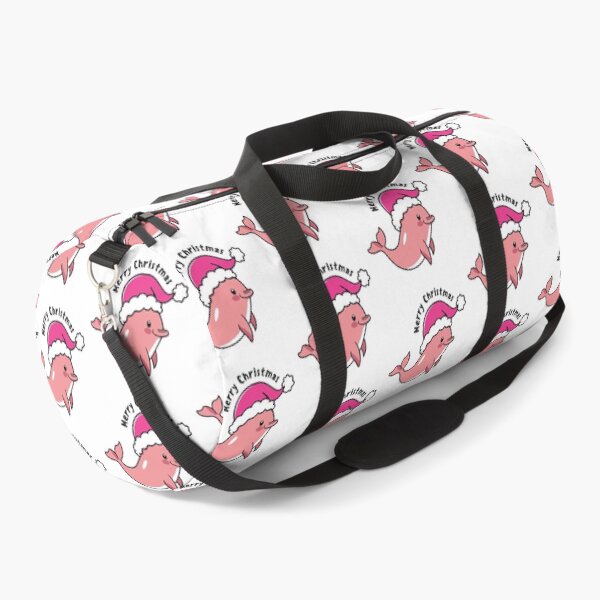 Item preview, river pink dolphin river xmas designed and sold by The  Knick Knack Nook.