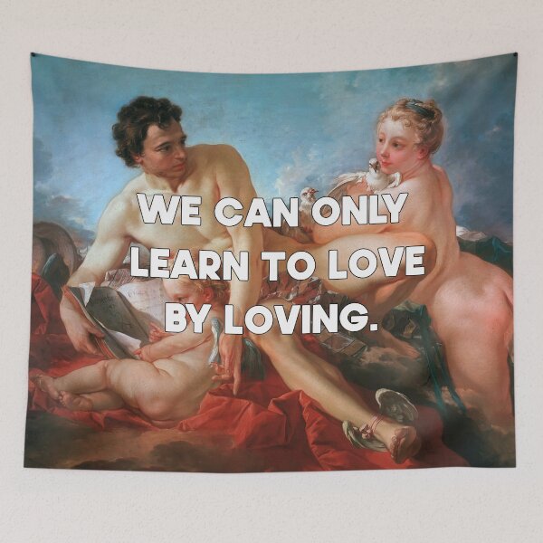 Item preview, Francois Boucher, The Education of Cupid, 1742 designed and sold by aestheticQuo.