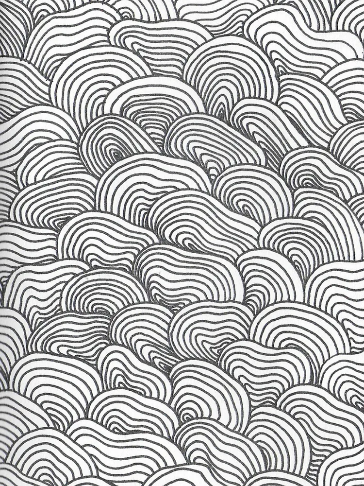 Thumbnail 4 of 4, iPhone Case, Wave Line Pattern designed and sold by SickChickDesign.