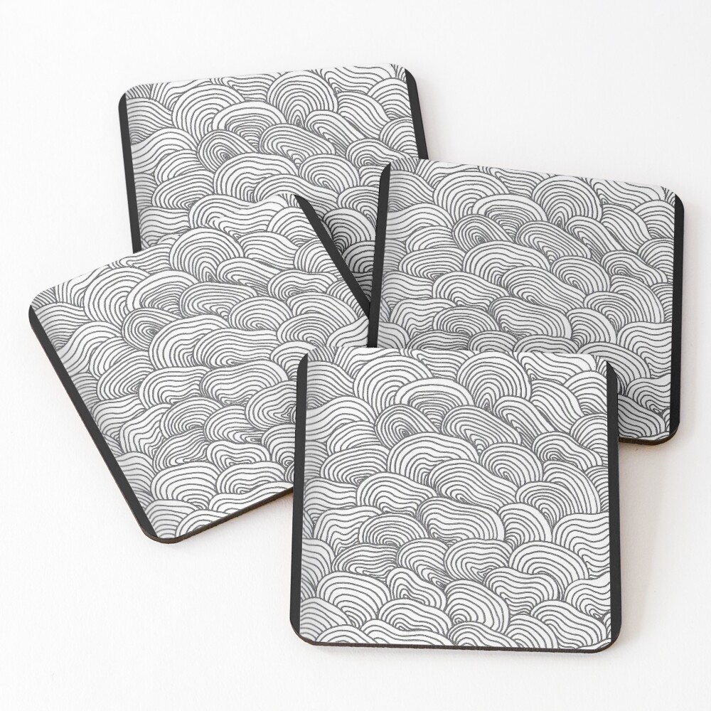 Item preview, Coasters (Set of 4) designed and sold by SickChickDesign.