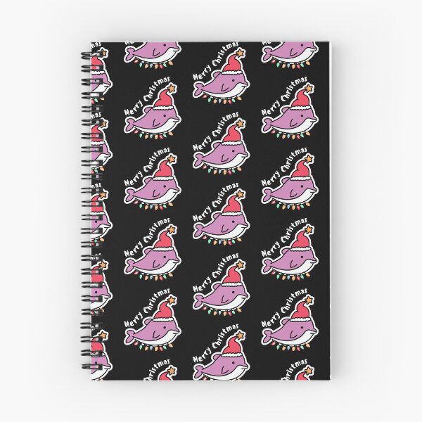 Item preview, river pink dolphin christmas designed and sold by The  Knick Knack Nook.
