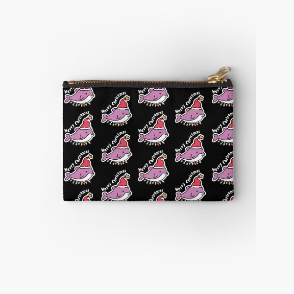 Item preview, river pink dolphin christmas designed and sold by The  Knick Knack Nook.