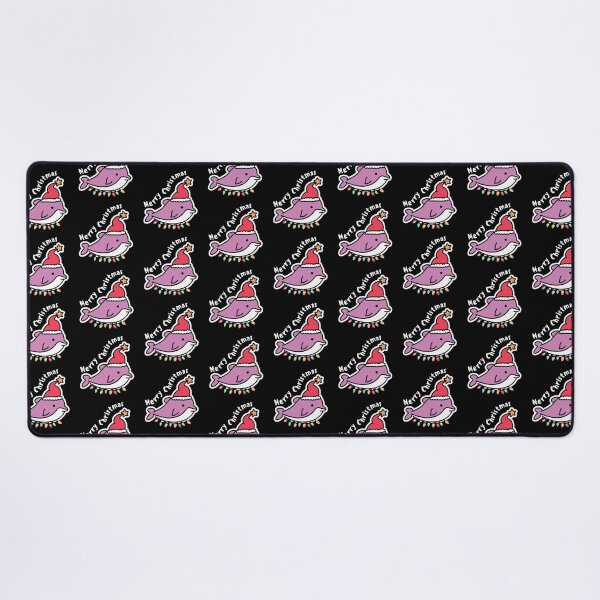 Item preview, river pink dolphin christmas designed and sold by The  Knick Knack Nook.