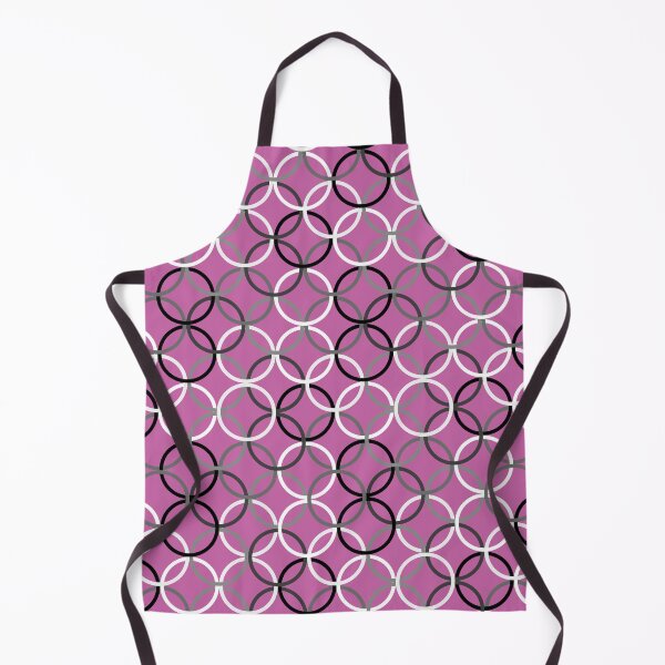 Item preview, Black and White Circlets Magenta designed and sold by Bellewood222.