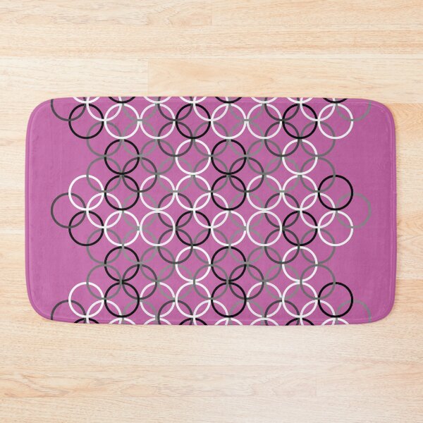 Item preview, Black and White Circlets Magenta designed and sold by Bellewood222.