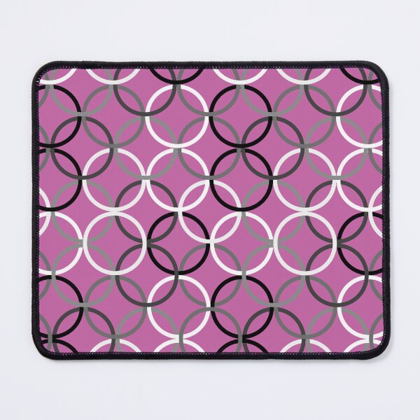 Item preview, Black and White Circlets Magenta designed and sold by Bellewood222.