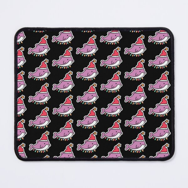 Item preview, river pink dolphin river xmas designed and sold by The  Knick Knack Nook.