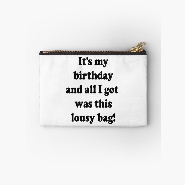 Item preview, Lousy Birthday Bag designed and sold by RocketSur950.