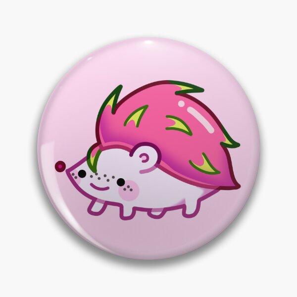 Item preview, Dragonfruit Hedgehog designed and sold by critterfulco.