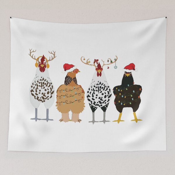 Item preview, Christmas Bin Chickens designed and sold by SunMayDown.