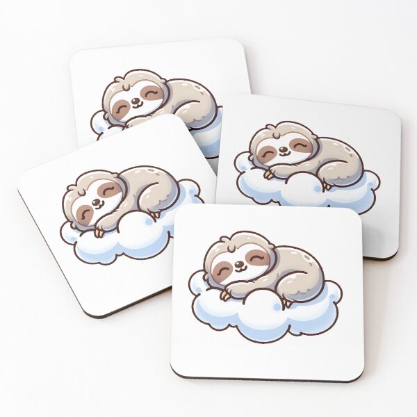 Item preview, Serene Sloth on Cloud Nine designed and sold by UmbrellaStudio1.