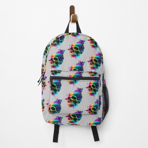 Item preview, Colorful Skull Artwork designed and sold by Ink-Elegance.