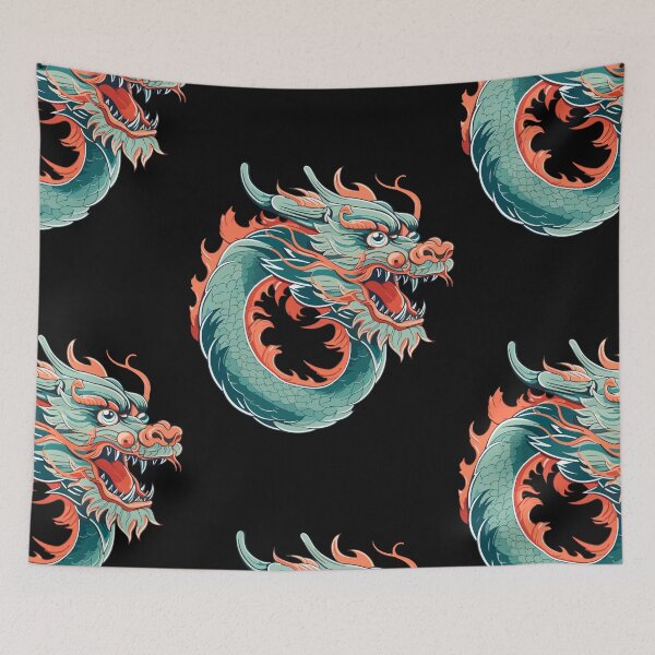 Item preview, dragon circle designed and sold by NomadaArtshop.