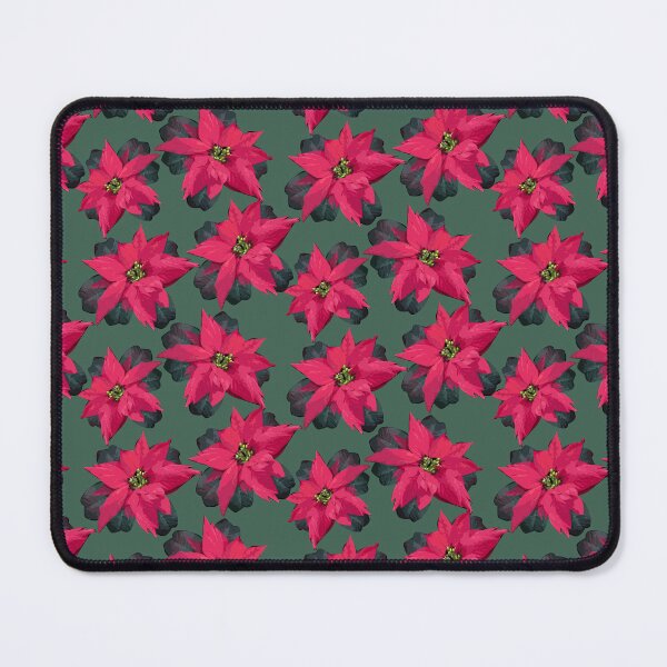 Item preview, Poinsettias on Sage Halfdrop 5748 designed and sold by Art in My Loft.