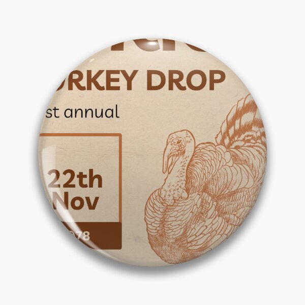 Item preview, Wkrp Turkey Drop T-Shirts designed and sold by RAMOSHOP0.