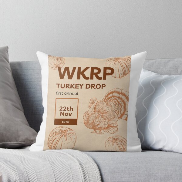 Item preview, Wkrp Turkey Drop T-Shirts designed and sold by RAMOSHOP0.