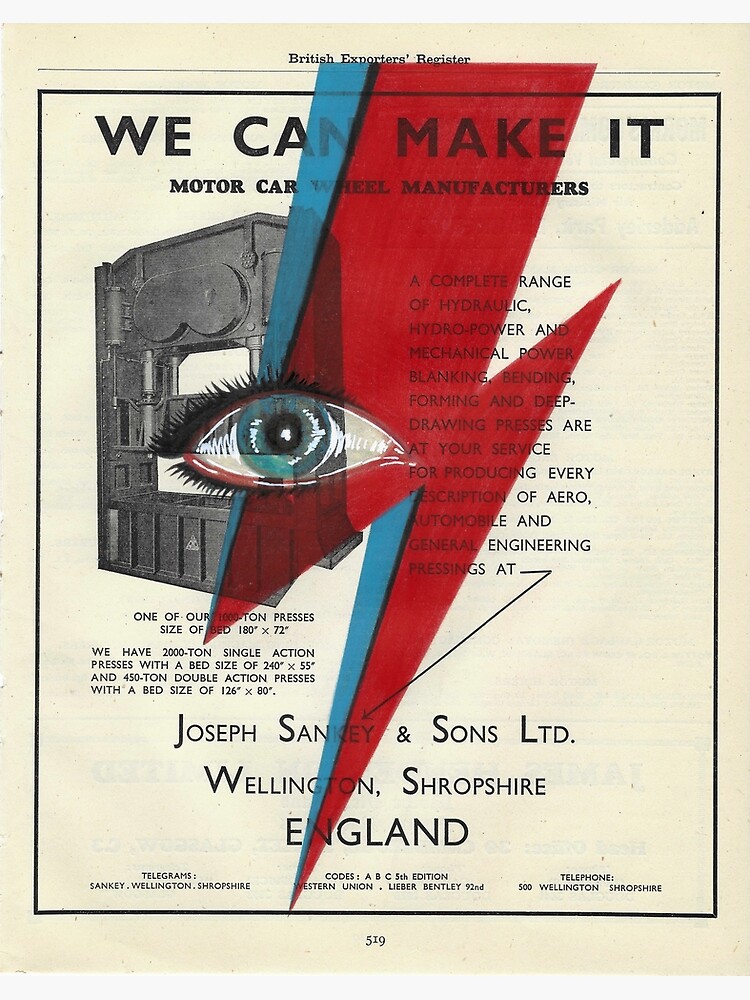 David Bowie Eyes lightning Ziggy Stardust Bowie lightning