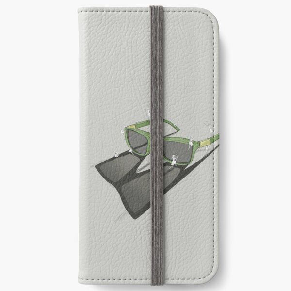Ändere deinen Blickwinkel - Sonnenbrille iPhone Flip-Case