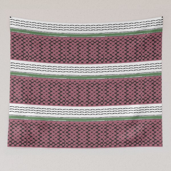 Item preview, Watermelon Kufiya for Palestine designed and sold by emiliapapaya.