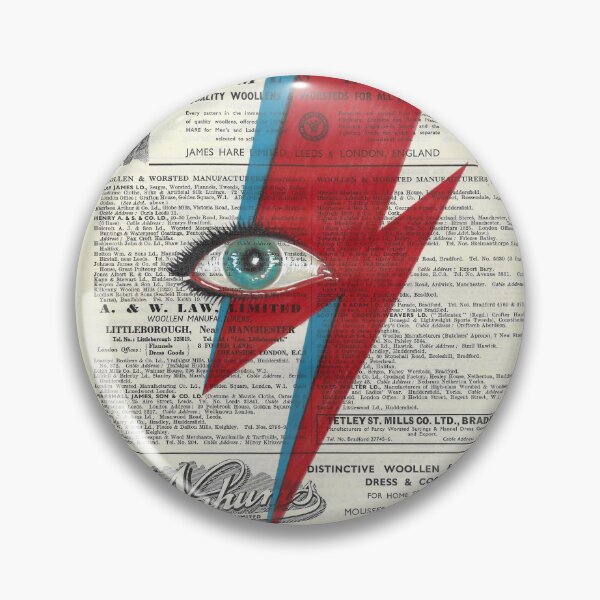 Artikelvorschau, David Bowie Augen blitzen Ziggy Stardust Bowie blitzen entworfen und verkauft von lapetiteart.