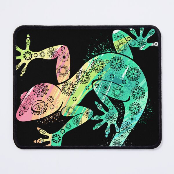 Item preview, Rainbow Gecko designed and sold by NomadaArtshop.