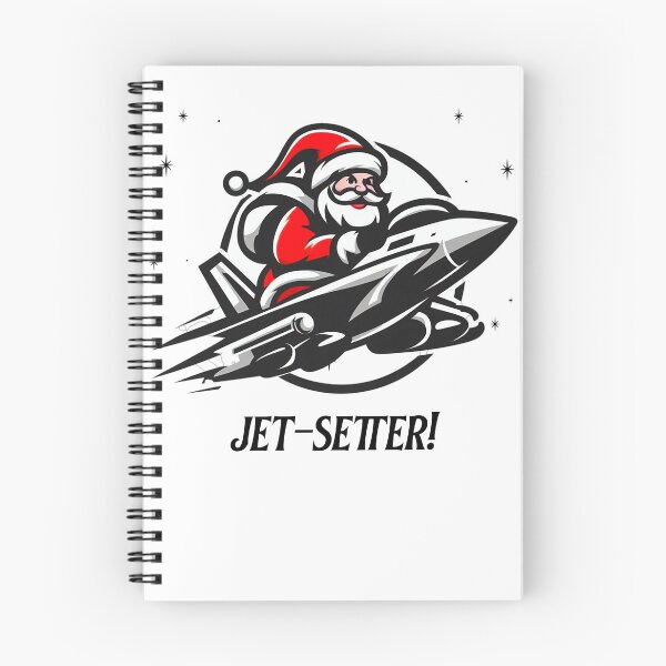 Item preview, Santa On A Jet: jet-setter! designed and sold by GB-Colorado.