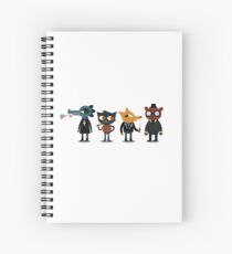 Night in the Woods - Best Buds Spiral Notebook