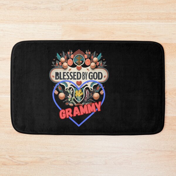 Item preview, BLESSED BY GOD GRAMMY designed and sold by carlos crane.
