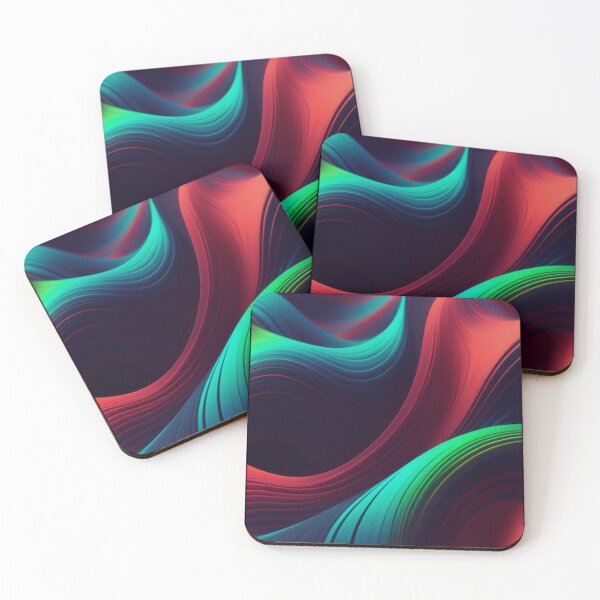 Item preview,  ABSTRACT COLORFUL WAVE PATTERN designed and sold by upbay.