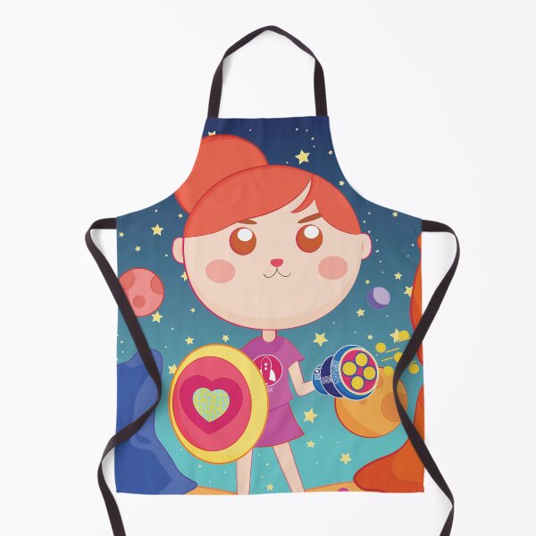 Item preview, A human like cutie fighting in a colorful galaxy designed and sold by PersasArtCorner.
