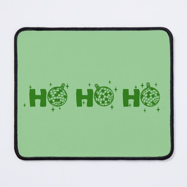 Item preview, Christmas Ho Ho Ho Disco Ornaments Green designed and sold by baranskini.