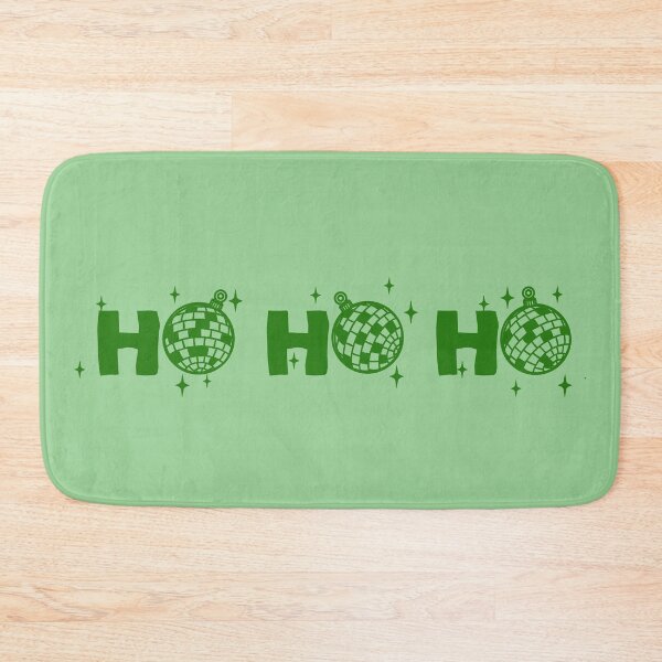 Item preview, Christmas Ho Ho Ho Disco Ornaments Green designed and sold by baranskini.