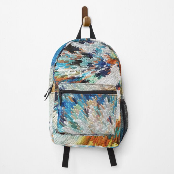 Item preview, Modern Colorful Nautilus Sea Shell Coastal Art designed and sold by Sharon Cummings Art.