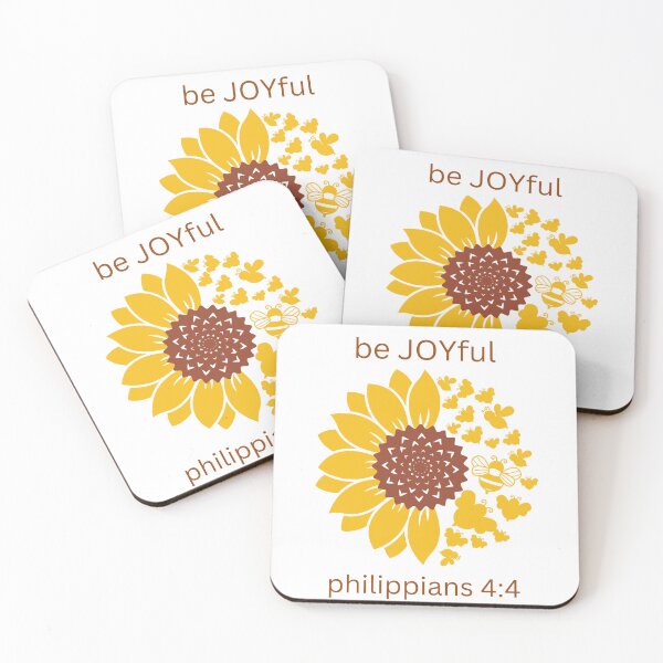 Item preview, Be Joyful - Philippians 4:4 designed and sold by MagpieMoonUSA.