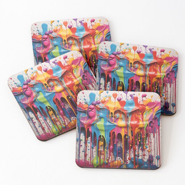 Item preview, Vibrant Paint Cascade designed and sold by sagybp.