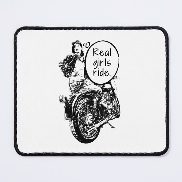 Item preview, Real Girls Ride designed and sold by Swoz Merch.