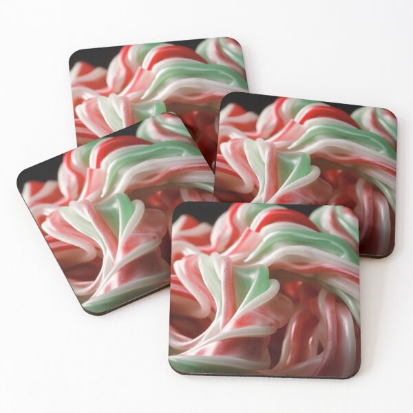Item preview, CHRISTMAS  |  Abstract Ribbon Candy designed and sold by RedHandedOD.