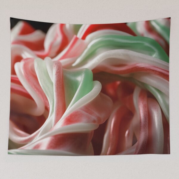 Item preview, CHRISTMAS  |  Abstract Ribbon Candy designed and sold by RedHandedOD.