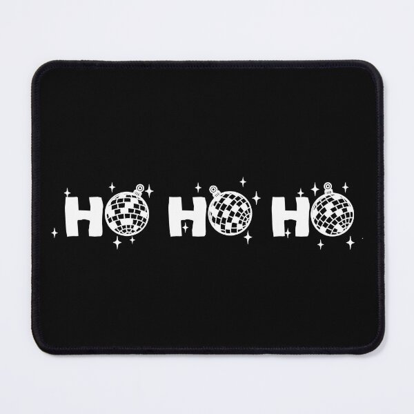 Item preview, Christmas Ho Ho Ho Disco Ornaments White designed and sold by baranskini.