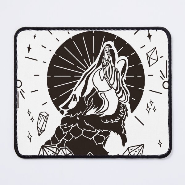 Item preview, Night Wolf: Diamond Howls Under the Bright Moon designed and sold by kathgaro.