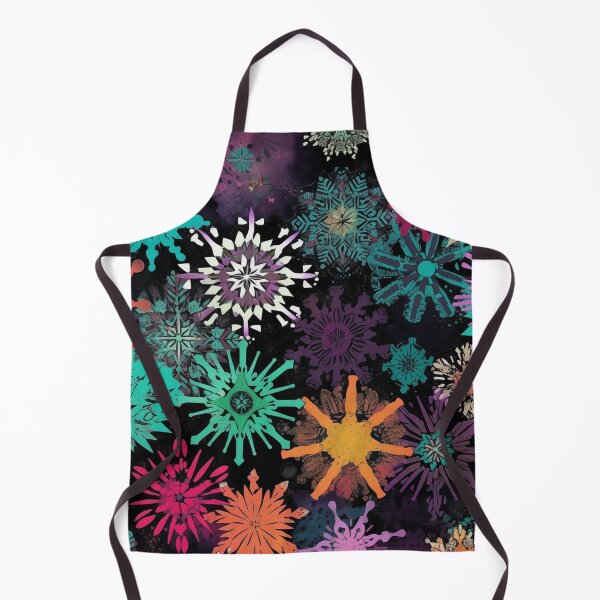 Item preview, CHRISTMAS  |  Psychedelic Snowflakes designed and sold by RedHandedOD.