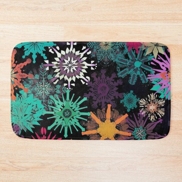 Item preview, CHRISTMAS  |  Psychedelic Snowflakes designed and sold by RedHandedOD.