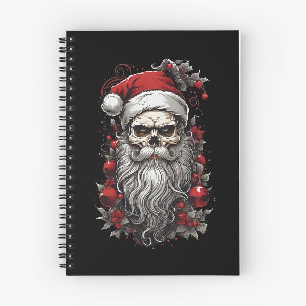 Item preview, Creepy Santa Clauses Skull designed and sold by MindSmith.