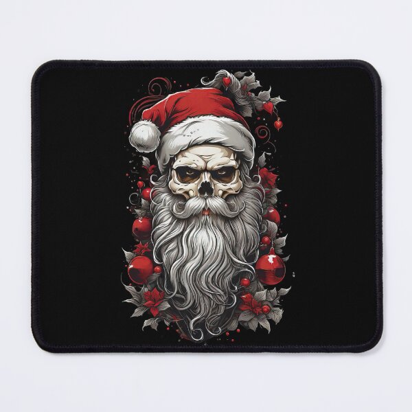 Item preview, Creepy Santa Clauses Skull designed and sold by MindSmith.