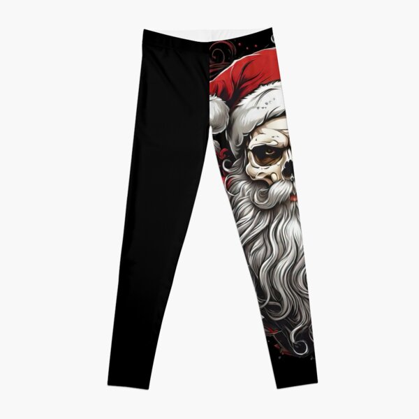 Santa skull clearance leggings