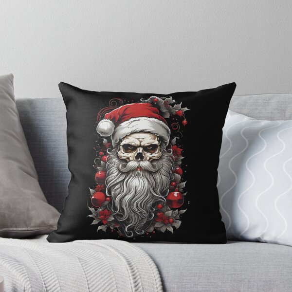 Item preview, Creepy Santa Clauses Skull designed and sold by MindSmith.