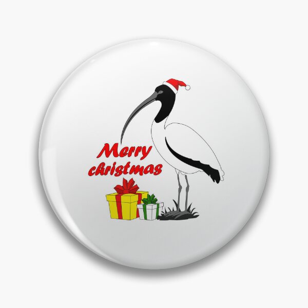 Item preview, Bin Chicken T Shirt - Australian Bin Chicken with quote "Merry Christmas" designed and sold by shinyjewel.