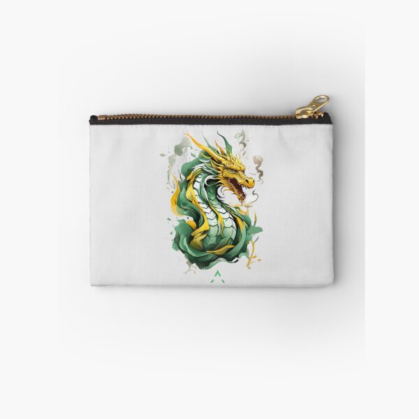 Item preview, Green and yellow tribal dragon, Akelarre designed and sold by AkelarreDesigns.
