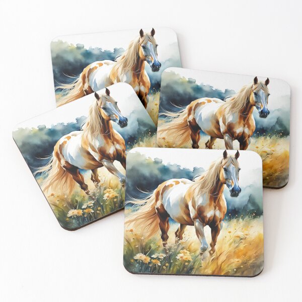 Item preview, Paint Horse Watercolor  designed and sold by RiverAquarius.