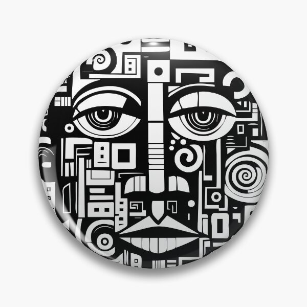 Item preview, Pop Art Abstract Face designed and sold by Texterns.